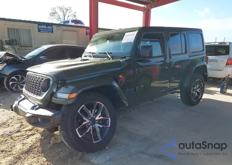 2024 Jeep Wrangler 4Xe Sport S 4Xe from USA, damaged, VIN 1C4RJXN6XRW194427